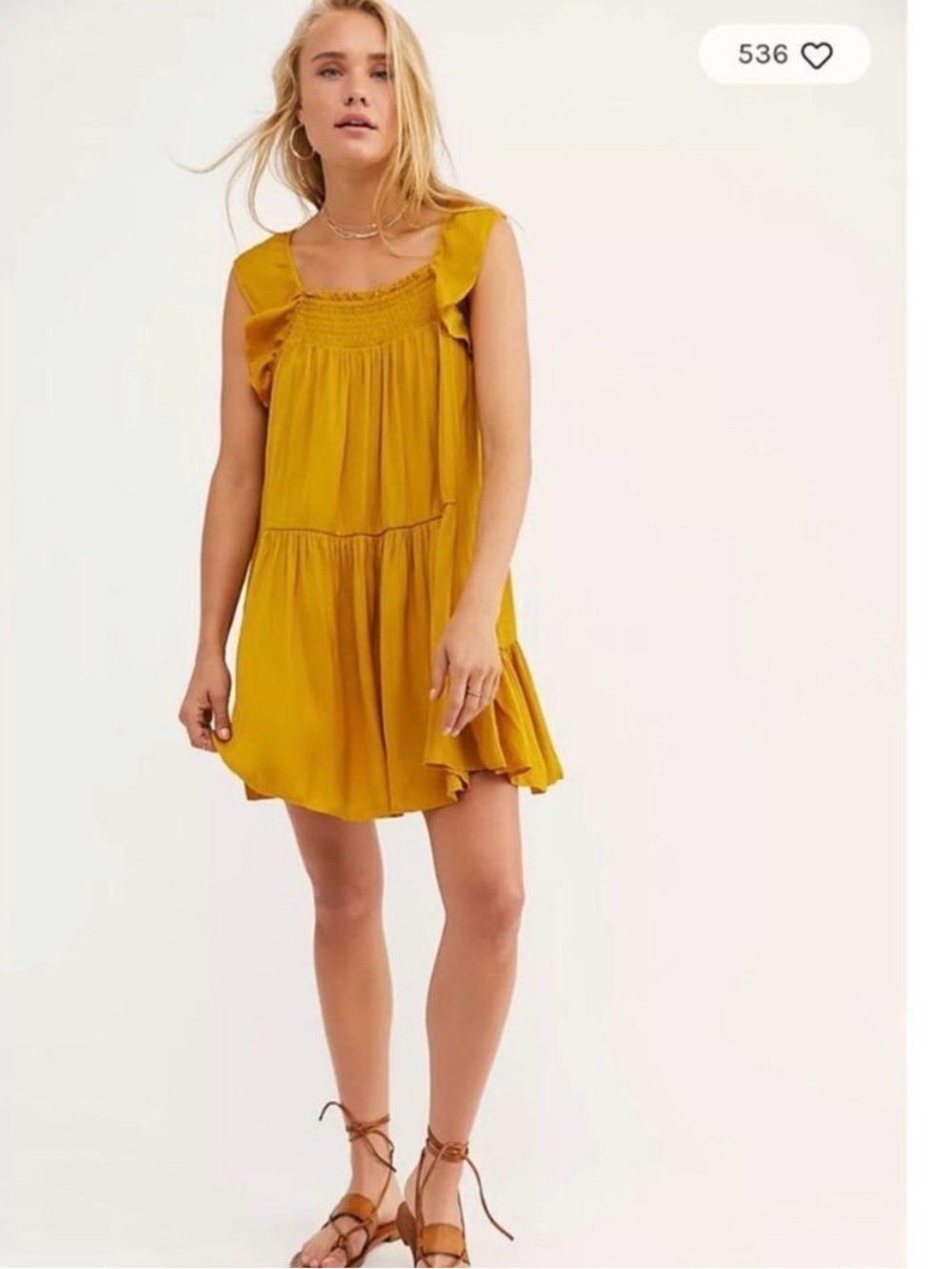 New Free People Intimately Want Your Love Mini Dress